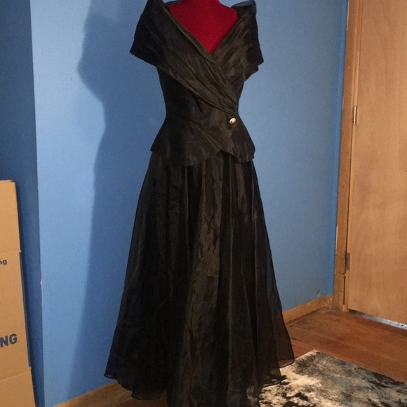 Watters Watters Other - Vintage black ensemble. Polyester/acetate